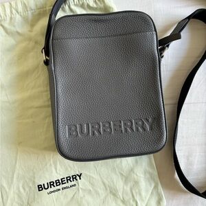 Burberry mens messenger bag!